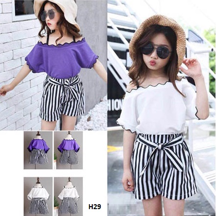 baju celana santai adem anak